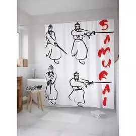 Шторка-занавеска для ванной JOYARTY