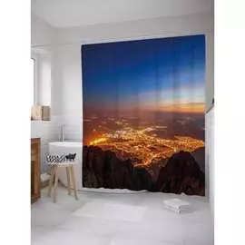 Шторка-занавеска для ванной JOYARTY