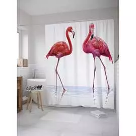 Шторка-занавеска для ванной JOYARTY