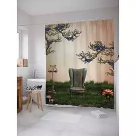 Шторка-занавеска для ванной JOYARTY