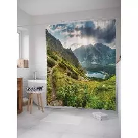 Шторка-занавеска для ванной JOYARTY