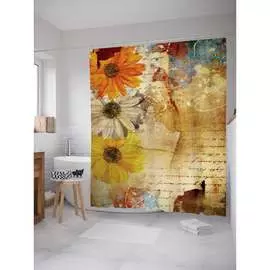 Шторка-занавеска для ванной JOYARTY