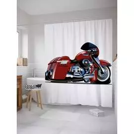 Шторка-занавеска для ванной JOYARTY