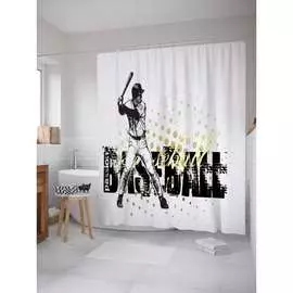 Шторка-занавеска для ванной JOYARTY