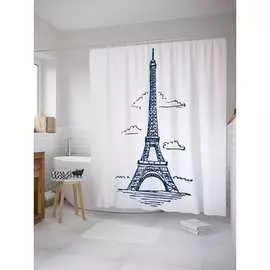 Шторка-занавеска для ванной JOYARTY