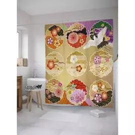 Шторка-занавеска для ванной JOYARTY