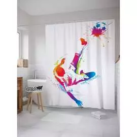 Шторка-занавеска для ванной JOYARTY