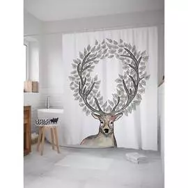 Шторка-занавеска для ванной JOYARTY