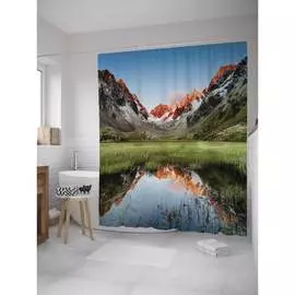 Шторка-занавеска для ванной JOYARTY