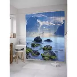 Шторка-занавеска для ванной JOYARTY