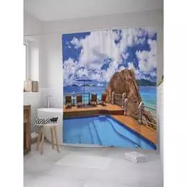 Шторка-занавеска для ванной JOYARTY