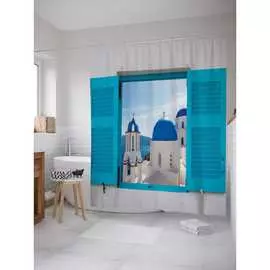 Шторка-занавеска для ванной JOYARTY