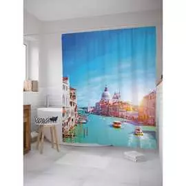 Шторка-занавеска для ванной JOYARTY