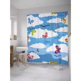 Шторка-занавеска для ванной JOYARTY