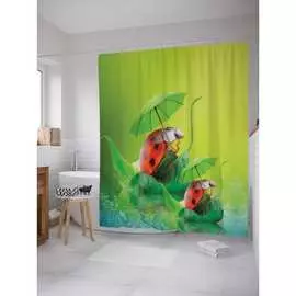 Шторка-занавеска для ванной JOYARTY