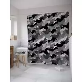 Шторка-занавеска для ванной JOYARTY