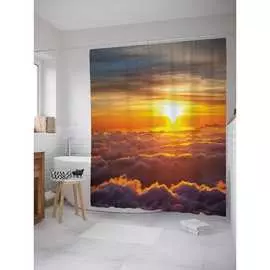 Шторка-занавеска для ванной JOYARTY