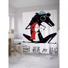 Шторка-занавеска для ванной JOYARTY