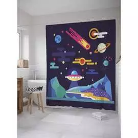 Шторка-занавеска для ванной JOYARTY