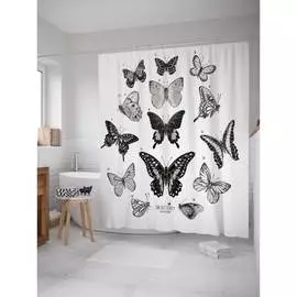 Шторка-занавеска для ванной JOYARTY