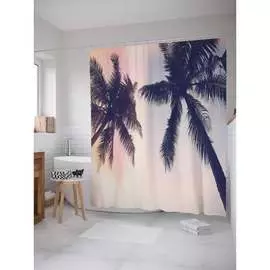 Шторка-занавеска для ванной JOYARTY