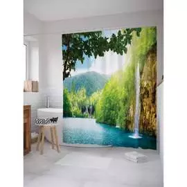 Шторка-занавеска для ванной JOYARTY