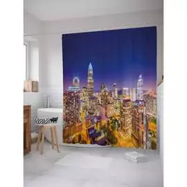 Шторка-занавеска для ванной JOYARTY