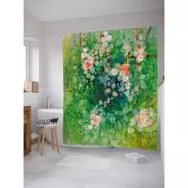 Шторка-занавеска для ванной JOYARTY