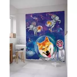 Шторка-занавеска для ванной JOYARTY