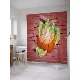 Шторка-занавеска для ванной JOYARTY