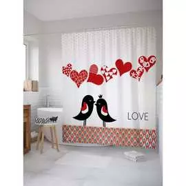 Шторка-занавеска для ванной JOYARTY