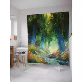 Шторка-занавеска для ванной JOYARTY