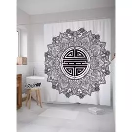 Шторка-занавеска для ванной JOYARTY