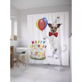 Шторка-занавеска для ванной JOYARTY