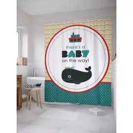 Шторка-занавеска для ванной JOYARTY