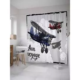 Шторка-занавеска для ванной JOYARTY