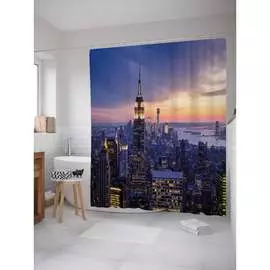 Шторка-занавеска для ванной JOYARTY