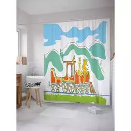 Шторка-занавеска для ванной JOYARTY