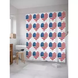 Шторка-занавеска для ванной JOYARTY