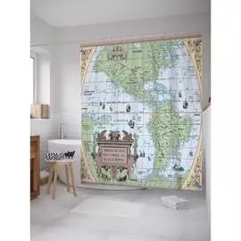 Шторка-занавеска для ванной JOYARTY