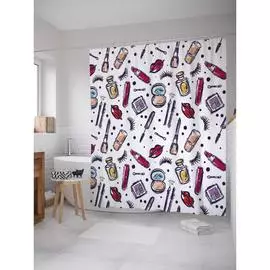 Шторка-занавеска для ванной JOYARTY