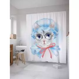 Шторка-занавеска для ванной JOYARTY