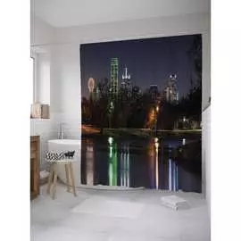 Шторка-занавеска для ванной JOYARTY