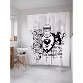 Шторка-занавеска для ванной JOYARTY