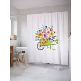 Шторка-занавеска для ванной JOYARTY