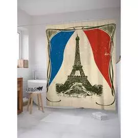 Шторка-занавеска для ванной JOYARTY