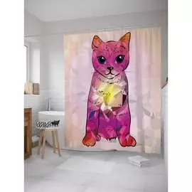 Шторка-занавеска для ванной JOYARTY