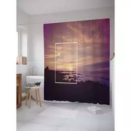 Шторка-занавеска для ванной JOYARTY