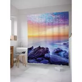 Шторка-занавеска для ванной JOYARTY