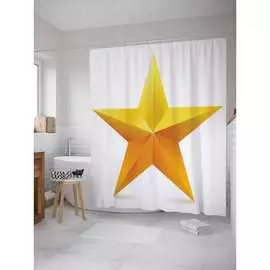 Шторка-занавеска для ванной JOYARTY